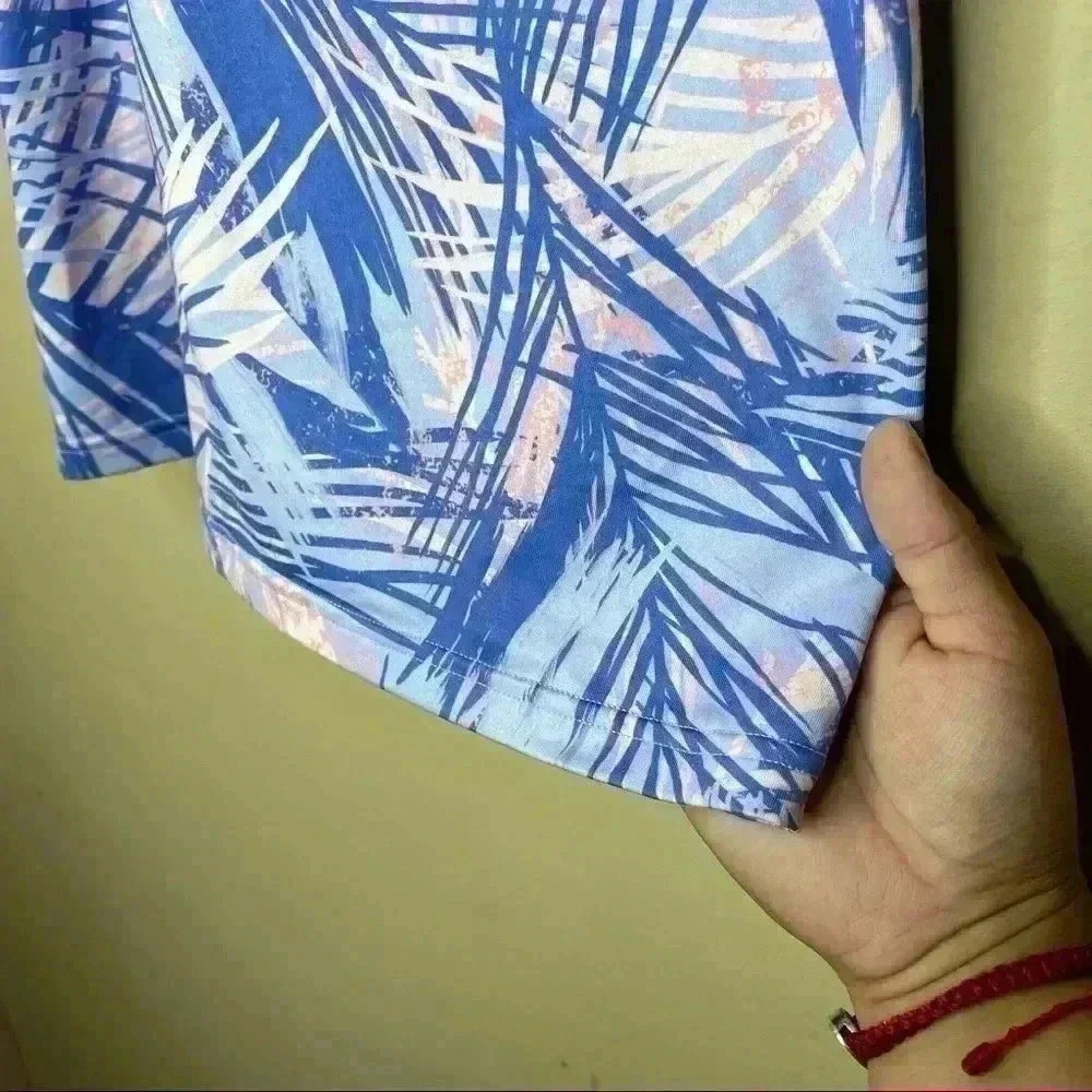 Ivivva By Lululemon Girls Racerback Keep Ur Cool Tank Top Palm Tree Leafs Top - Picture 2 of 6